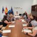 La consejera de Artesanía, Susa Armas, en una de las reuniones con artesanos de la Feria Insular