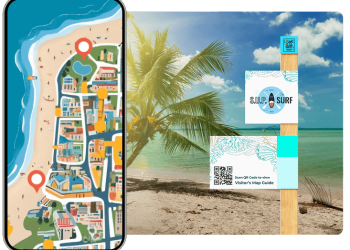 Imagen del sistema de códigos QR propuesto para el callejero de Santa Cruz de La Palma