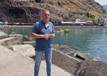 El alcalde de Tazacorte, David Ruiz