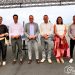 Grupo de gobierno de Tazacorte en el inicio de las obras del dique martillo del puerto
