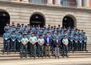 Los cuarteles de Los Llanos, El Paso y Tijarafe suman refuerzo: la Guardia Civil reparte 56 agentes en prácticas por la provincia