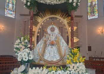 Panorámica de la concentración de la Fiesta de las Nieves en Cagua
