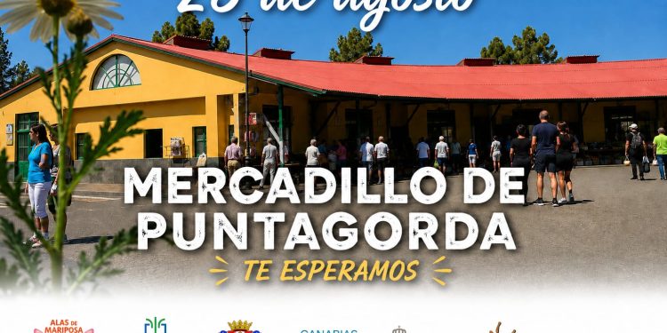 Alas de Mariposa llega por primera vez al Mercadillo de Puntagorda el domingo 23 de agosto