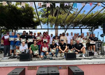 Cerca de un centenar de personas se citan en Breña Alta con la Exposición de Coches, Motos y 4×4 de las Fiestas de la Concepción