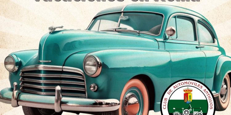 El Paso celebra 40 años de su Club de Automóviles Antiguos con cine, fotos y la XXII Concentración de Clásicos