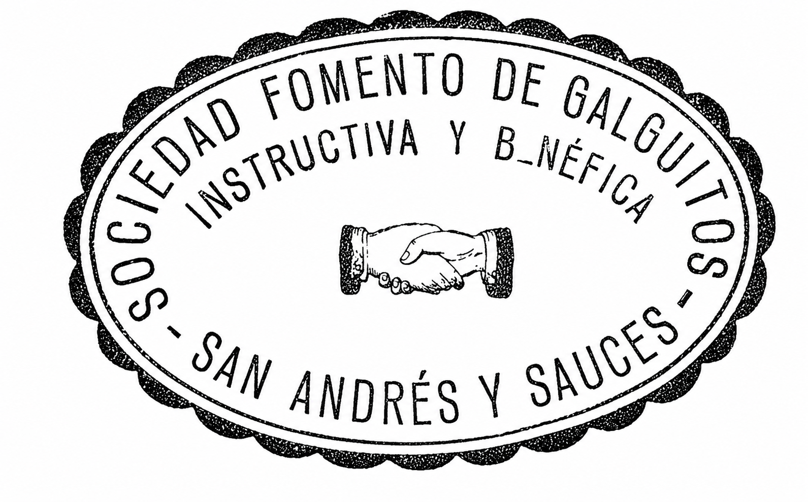 Sello de la Sociedad Fomento de Los Galguitos, 1966