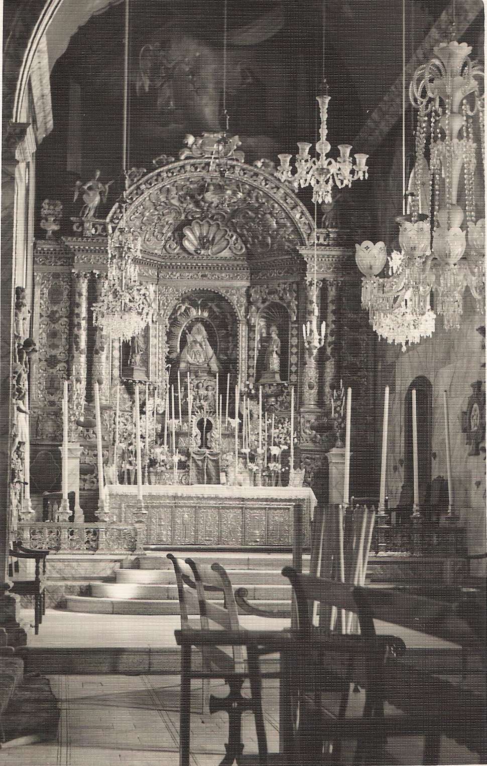 Retablo mayor del Real Santuario de Nuestra Señora de las Nieves