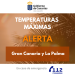 La Palma sigue en alerta por calor desde las cinco de la tarde: hasta 37 grados en las medianías del oeste