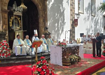 Ofrenda a la Virgen de Las Nieves 2026, presidida por Sergio Rodríguez