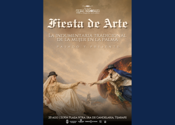 Cartel completo de la Fiesta de Arte de Tijarafe, 20 de agosto de 2026, 21:30h