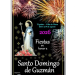 Cartel de las fiestas en honor a Santo Domingo de Guzmán en Tigalate, Villa de Mazo, del 6 al 9 de agosto de 2026