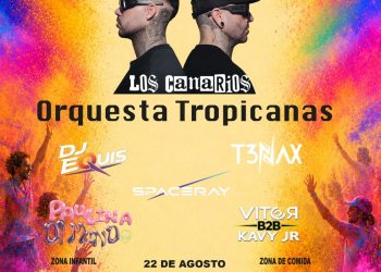 Cartel del Holi Festival 2026 en Santa Cruz de La Palma