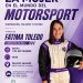Fátima Toledo, copiloto de rally palmera, cartel de la charla del Cabildo de La Palma