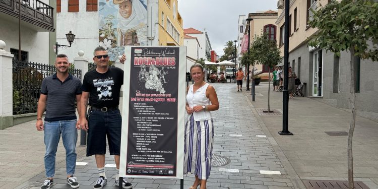 Cartel de la IX edición del Rock and Blues Festival de El Paso