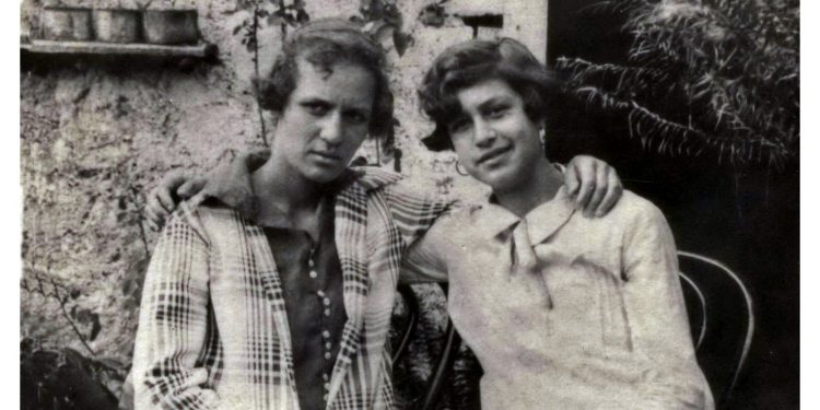 Ena y Pepa, hijas del fotógrafo Miguel Brito
