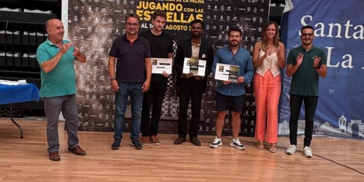 Un punto de desempate decide el IX Internacional de Ajedrez de La Palma 2026: gana el gran maestro indio Sethuraman