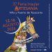 Cartel de la 37ª Feria Insular de Artesanía de La Palma
