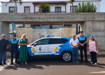 Nuevo vehículo patrulla de la Policía Local de la Villa de Garafía