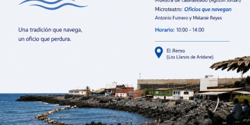 Cartel de la actividad Historias de madera y sal en El Remo, Los Llanos de Aridane