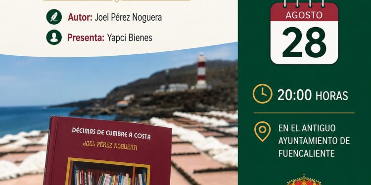 Presentación del libro Décimas de Cumbre a Costa, de Joel Pérez Noguera