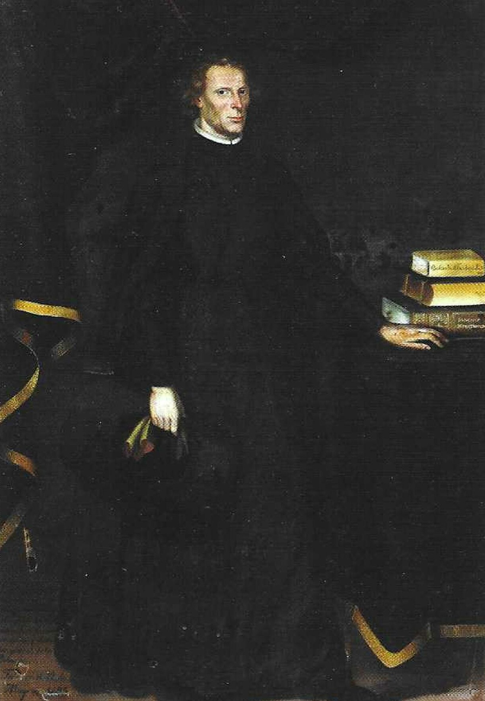 Lienzo anónimo del siglo XVIII de Juan Pinto de Guisla en la iglesia de El Salvador