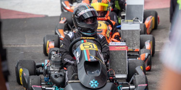 Lenny Moranz, piloto de Karting La Palma, en el Campeonato de Canarias de Karting 2026