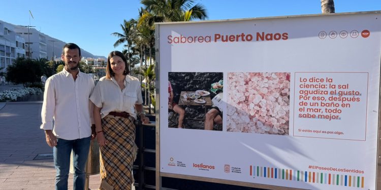 Nueva señalización turística en una de las playas de Los Llanos de Aridane