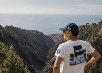 Recreación del Mirador de las Sensaciones + Atogmatoma, en Tijarafe