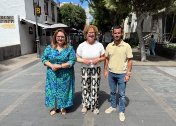 Representantes del PP de La Palma y de las asociaciones de venezolanos de la isla