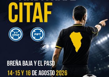 Cartel del VI Seminario de Arbitraje de Fútbol del CITAF en Breña Baja