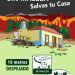Cartel de la campaña Sin Maleza, Salvas tu Casa del Cabildo de La Palma
