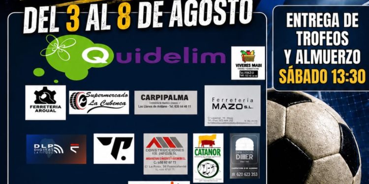 Torneo de Fútbol 7 de la UD Mazo en Villa de Mazo
