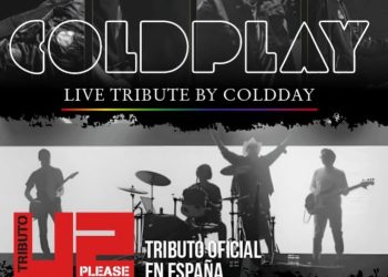 Cartel del concierto tributo a Coldplay y U2 en Santa Cruz de La Palma