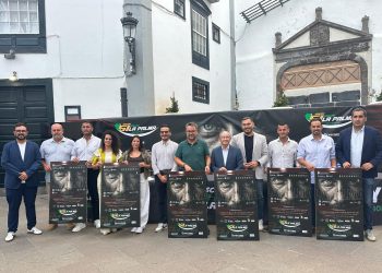 Presentación del 51 Rallye La Palma Isla Bonita – Trofeo CICAR en la Plaza de España de Santa Cruz de La Palma