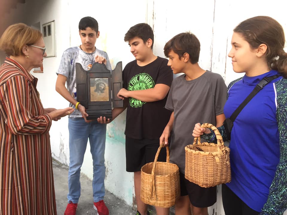 Recreación de niños limosneros, 2019.